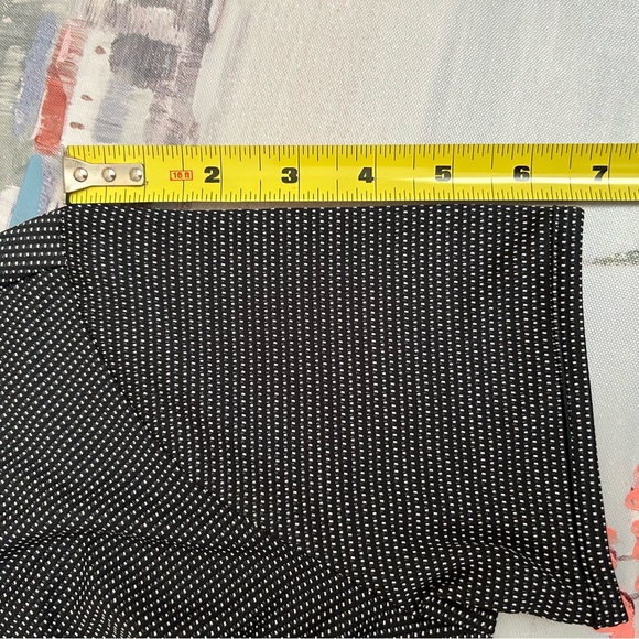 New Women’s Adidas Black with White Dot Print Golf Polo Shirt😎🏌️♀️⛳️ - Picture 8 of 12